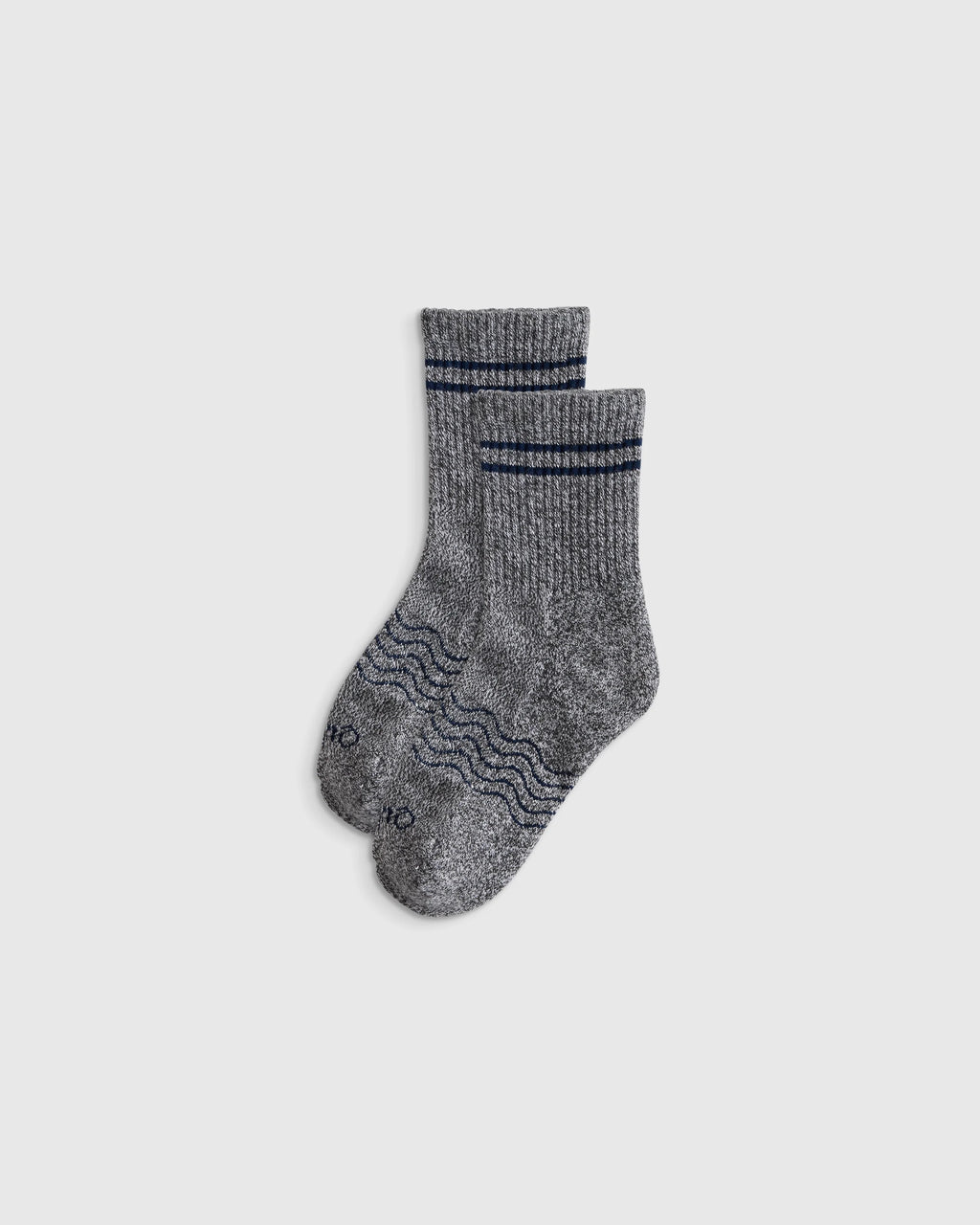 Kids Organic Cotton Quarter Crew Socks 8-Pack - S / White