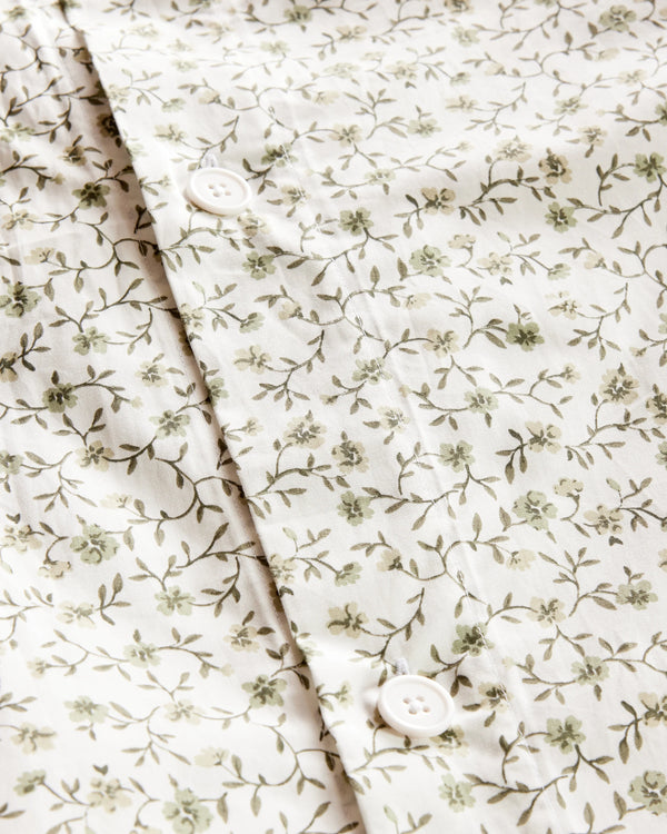 Organic Crisp Percale Deluxe Bedding Bundle - Twin / White