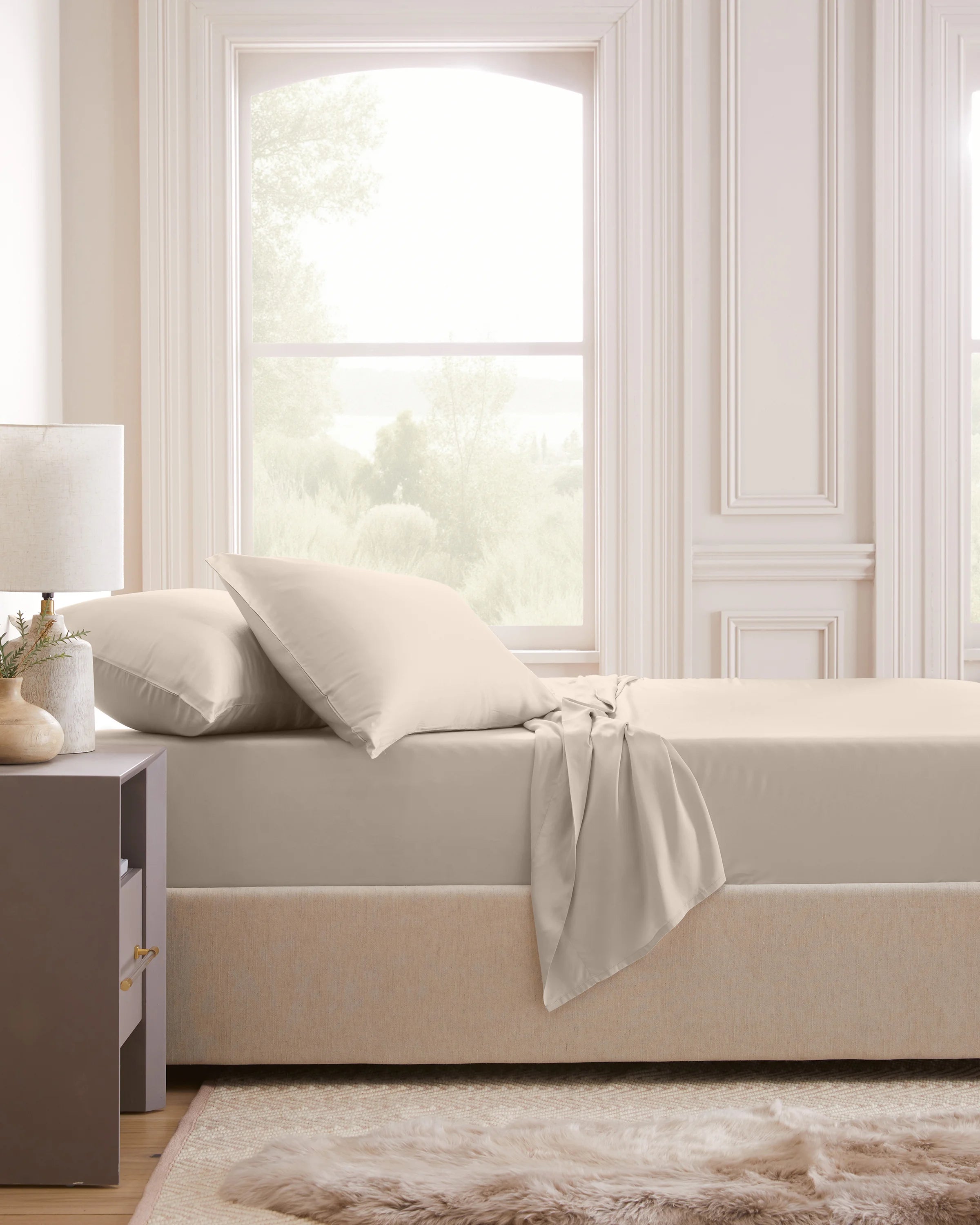 Bamboo Sheet Set - Twin / Sand Secondary image